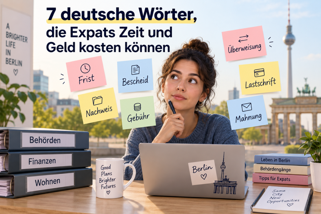 7 deutsche Wörter, die Expats Zeit und Geld kosten können 