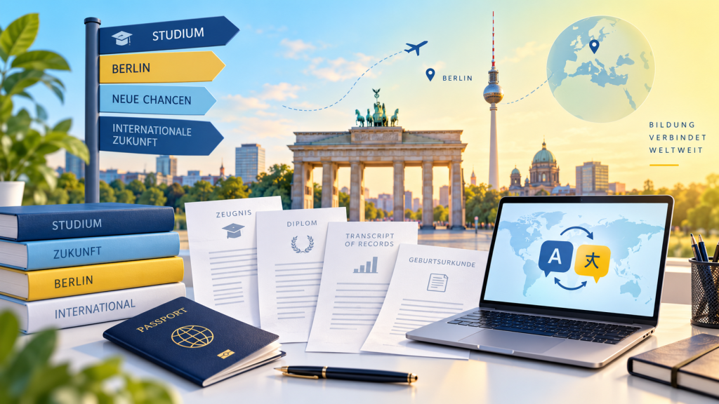 Internationale Studierende und Studieninteressierte in Berlin: